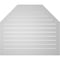 Ekena Millwork Octagonal Top Surface Mount PVC Gable Vent w/ 2"W x 2"P Brickmould Sill Frame, 40"W x 34"H GVPOT40X3403SF - alternate 3